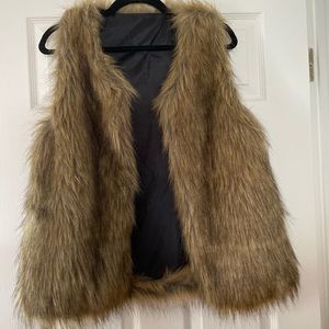 Furry vest